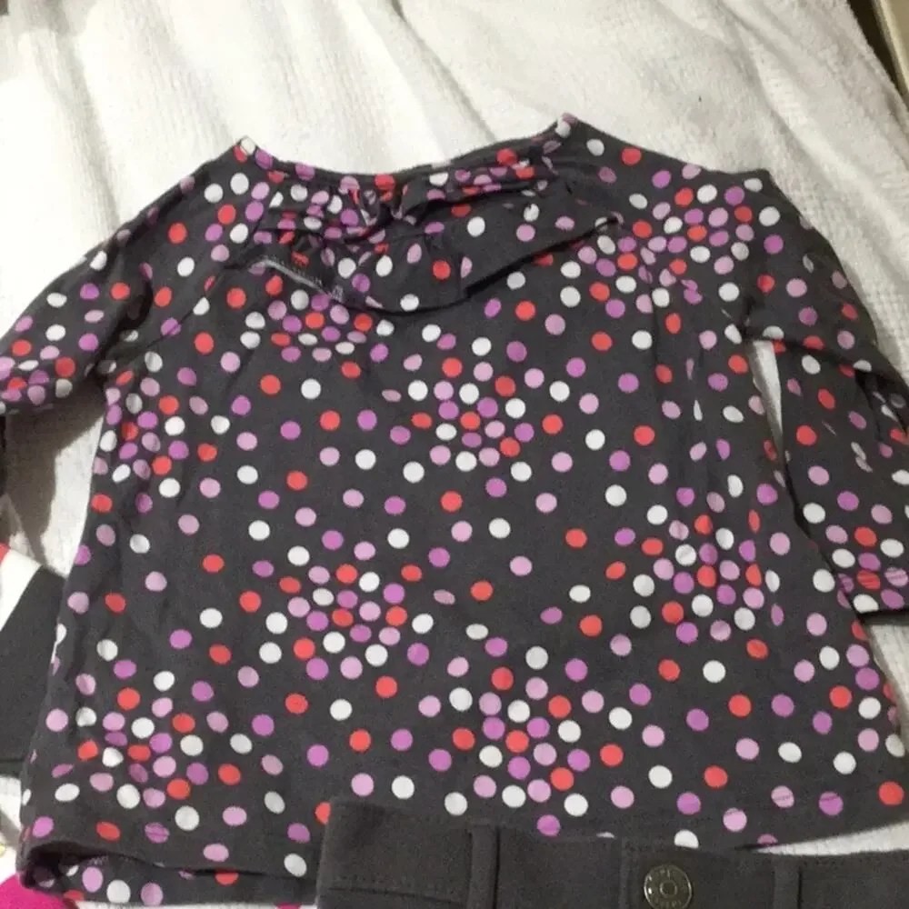 Earth and hot pink dress outfit bundle 12-18 18-24
